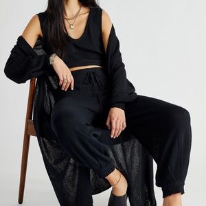 Free People Living in This Sweater Set - Like New - Size M